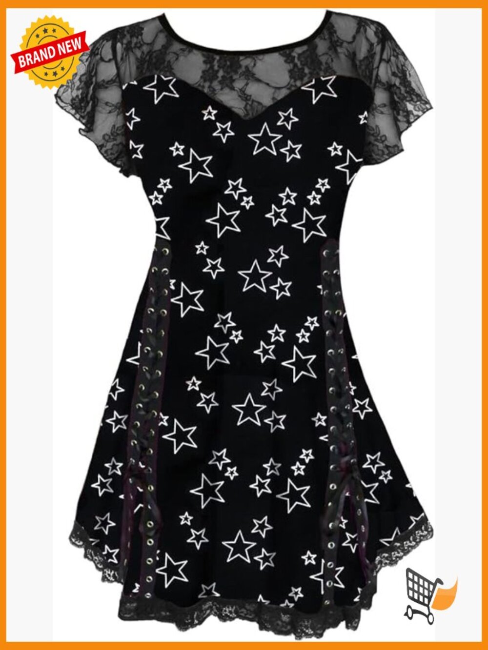 Plus Size Victorian Gothic Corset Top Lace Tunic Blouse